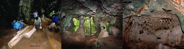 Cave on the Beach of Selayar south Sulawesi